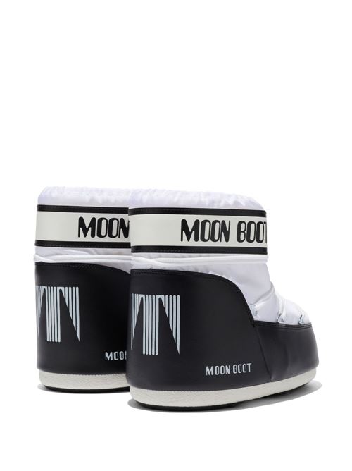 Stivale icon low nero e bianco MOON BOOT | 80D1409340A001